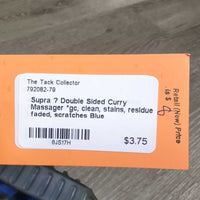 Double Sided Curry Massager *gc, clean, stains, residue, faded, scratches
