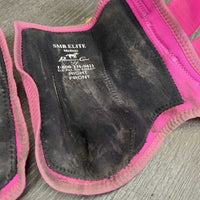 Front & Hind Neoprene Closed Sports Boots. velcro *vgc/gc, dirt, stains, hair