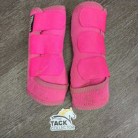 Front & Hind Neoprene Closed Sports Boots. velcro *vgc/gc, dirt, stains, hair