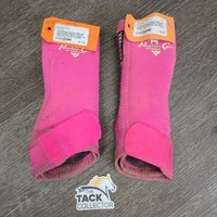 Front & Hind Neoprene Closed Sports Boots. velcro *vgc/gc, dirt, stains, hair