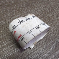 Height & Weight Tape *gc/fair, v.dirty, stains, rubs, faded spots