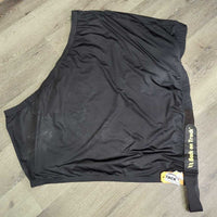 Lycra Shoulder Guard, velcro *gc, clean, inner rubs, residue/film, marker, hair & rubs, unstiched seams, NO Pads