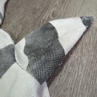 Soft Mesh Fly Mask, Ears *gc/fair, clean, v.faded, v.snagged, pilly & rubbed