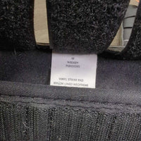 Neoprene Closed Boots, velcro *gc, mnr dirt, hair & residue