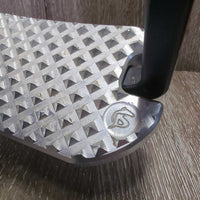 Aluminum Anatomic Wide Base Stirrup Irons *xc, mnr scratches, scrapes & dust