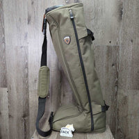 Field Boots, 2 Gold Forms, Ariat Green Boot Bag *vgc, clean, rubs, scrapes, stains, fading