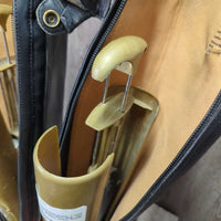 Field Boots, 2 Gold Forms, Ariat Green Boot Bag *vgc, clean, rubs, scrapes, stains, fading