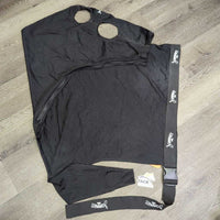 Lycra Full Face Slinky, Zipper *xc/like new, clean, mnr dust? & loose threads