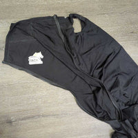 Lycra Full Face Slinky, Zipper *xc/like new, clean, mnr dust? & loose threads