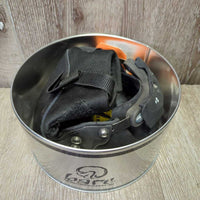 Hoof Boot, Metal Container, info packets *new, clean, mnr stains & film