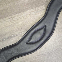 Wide Padded Anatomical Girth, x2 els, 3x D Rings *xc/like new, clean, mnr stains, scrapes & knicks