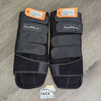 2 Compression Gel Ice Boots, x2 inserts, 1 pump *vgc, clean, WORKS, mnr dry gel, stains, hair, rubs
