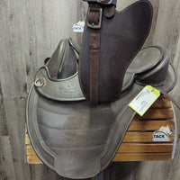 14.5" Barefoot Cheyenne Treeless Saddle, Fenders, 2 Fender Hobbles, 25.5" Barefoot Neoprene Cinch