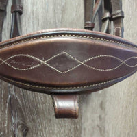 FS Monocrown Bridle, Mondega Rubber Reins *vgc/gc, mnr dirt, NO Flash, rubs, creases, scuffs & edge scrapes