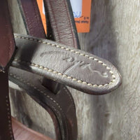 FS Monocrown Bridle, Mondega Rubber Reins *vgc/gc, mnr dirt, NO Flash, rubs, creases, scuffs & edge scrapes