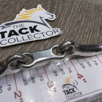 "MB 10" Thin Curved French Link Loose Ring Bit, v.small flat center bar *vgc/xc, clean, mnr rubs, scuffs, stains & residue
