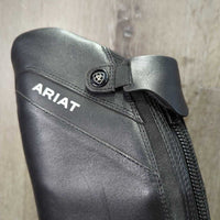 Pr Field Boots, 2 Black Forms *xc/like new, v.mnr bubbled logos, scratches, dirt & hair