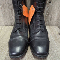 Pr Field Boots, 2 Black Forms *xc/like new, v.mnr bubbled logos, scratches, dirt & hair