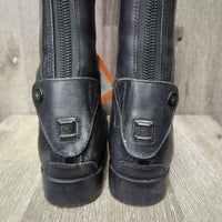 Pr Field Boots, 2 Black Forms *xc/like new, v.mnr bubbled logos, scratches, dirt & hair