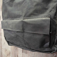 Stall Mount Hanging Cordura Bridle Bag, 3 Hook Bridle Rack, Zippers, Shoulder strap *vgc/gc, mnr dirty, stains & rubs