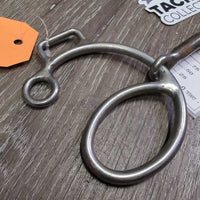 #745 Thin Sweet Iron Western Gag Bit *vgc, clean, mnr stains