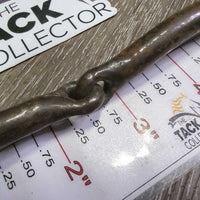 #745 Thin Sweet Iron Western Gag Bit *vgc, clean, mnr stains