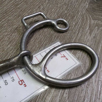 #745 Thin Sweet Iron Western Gag Bit *vgc, clean, mnr stains
