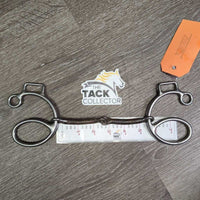 #745 Thin Sweet Iron Western Gag Bit *vgc, clean, mnr stains