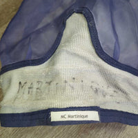 Fine Mesh Fly Mask, ears *gc, snags, rubs, marker, creasesm stains, frays, pills