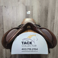 17.5 *16.5 Adj *XW-white gullet Thorowgood ? Close Contac, 4 Billet Guards, 4 Front & Back Velcro Blocks, Navy Nylon Cover, Synthetic Wool Flocking, Rear Gusset Panels, Flaps: 14"L x 14.5"W Serial #: 17.5"
