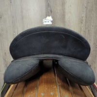 17.5 Adj *Red/Wide gullet Wintec Pro Dressage Saddle, 1 Front Velcro Block, CAIR Panels, Front & Rear Gusset Panels, Flap Billet Straps, Flaps: 17"L x 12" W Serial #371552