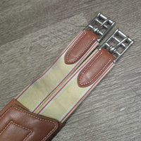 Padded Anatomical Small Belly Girth, Carabiner, 2x D Rings, 2x Els *xc/like new, clean, mnr dusty & dents