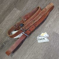 Leather Cribbing Collar *gc/fair, clean, scrapes, chewed, scratches, mnr dirt?residue