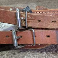 Leather Cribbing Collar *gc/fair, clean, scrapes, chewed, scratches, mnr dirt?residue