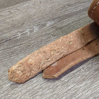 Leather Cribbing Collar *gc/fair, clean, scrapes, chewed, scratches, mnr dirt?residue