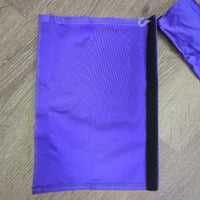 Pr Lycra Sport Boot Covers "Zocks", velcro *xc/vgc, clean, mnr undone stitching, rubs & snags