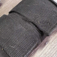 Pr Quick Wraps, velcro *gc, clean, hairy, rubs, pilly, faded, sm hole