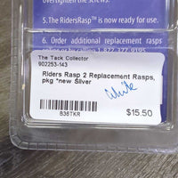 2 Replacement Rasps, pkg *new
