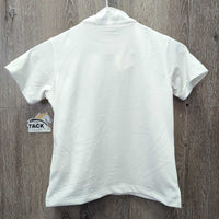 JUNIORS SS Show Shirt, 1/4 Zip Up *like new