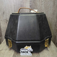 Plastic Helmet Box, Mirror Inside *vgc, mnr dirt, dusty, scrapes & scratches