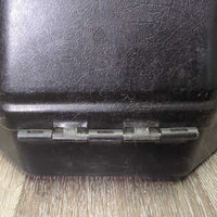 Plastic Helmet Box, Mirror Inside *vgc, mnr dirt, dusty, scrapes & scratches