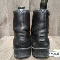 Paddock Boots, Zips *xc, clean, v.mnr scuffs, dirt & sticky zips