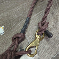 Soft Narrow Nylon Rope Bitless - Halter, Twisted Crown, Tag *new