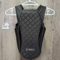 JUNIORS Soft Shell & Mesh Safety Vest *gc/fair, unstitched seams, clean, snags, v.rubbed & pilly, faded, glitter *Nov 2021