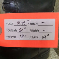 Field Boots Zips, Gold Ariat Forms *vgc, clean, mnr rubs, scratches & scuffs