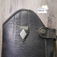 Field Boots, Zips *vgc/gc, mnr rubs, dirt & unstitched heels, R: seam holes, torn & unstitched