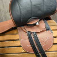 Synthetic? Leather Racing - Exercise Saddle *Like New, mnr dents & dusty underside flaps
