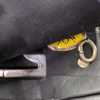 18 XW *6.75" Black Country Vinici Monoflap Dressage Saddle, x4 laces, Wool Flocking, Front & Rear Gusset Panels, Flaps: 15.5"L x 14"W Serial #: 11021 18M W Springtree