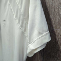 SS Show Sun Shirt, 1/3 Zip Up, Mesh *vgc, mnr stains