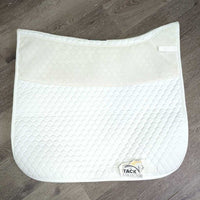 Non Slip Top, Quilt Dressage Saddle Pad, bag *new, mnr stains